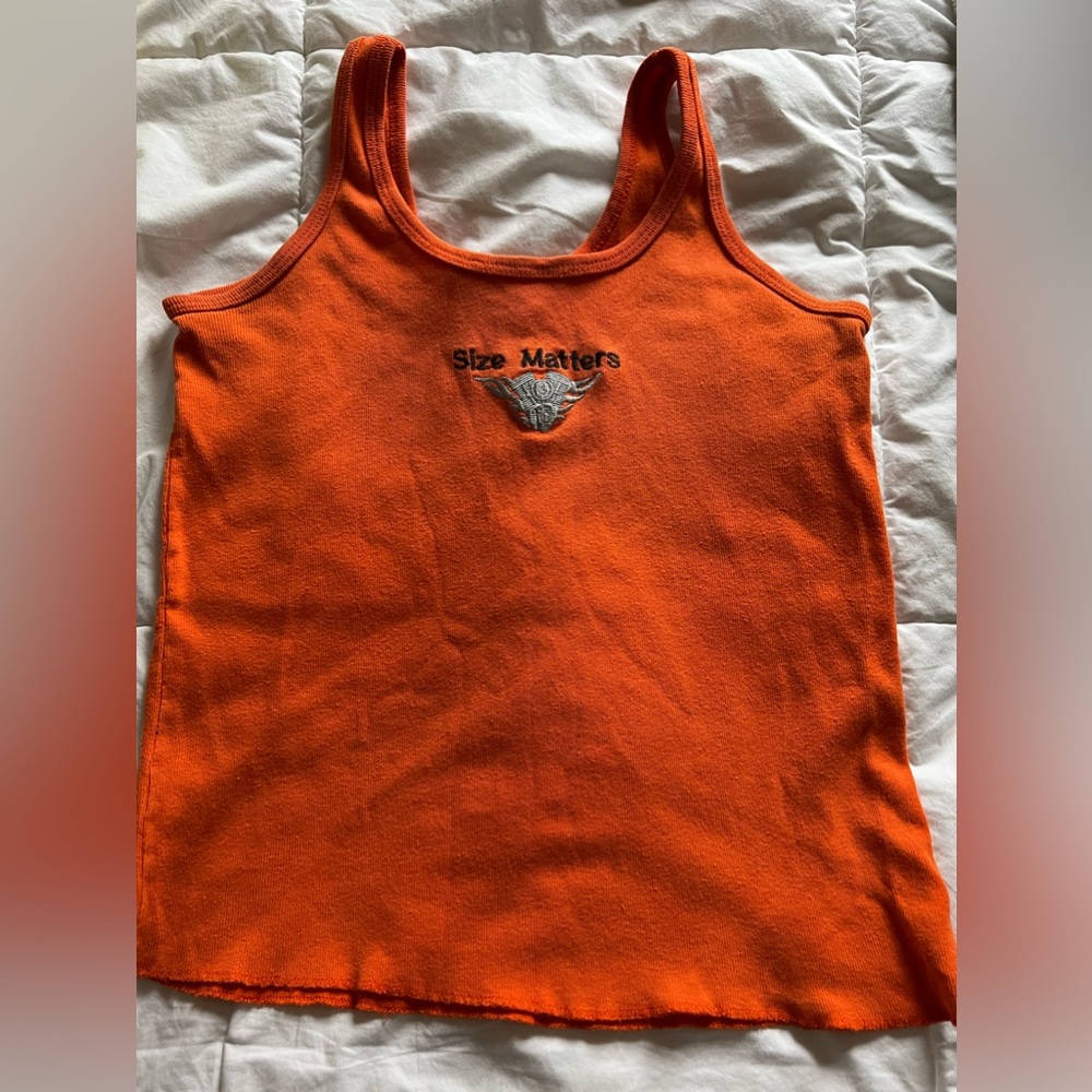 Orange tank